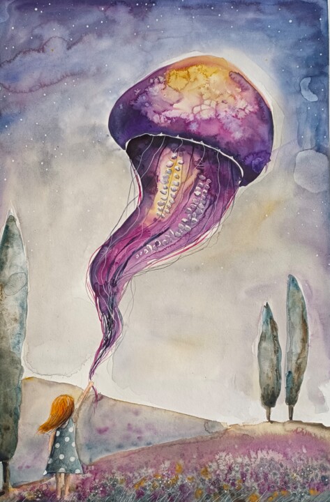 绘画,  22.8x15 in 