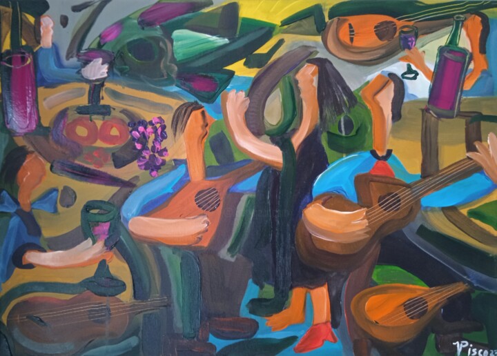 绘画,  19.7x27.6 in 