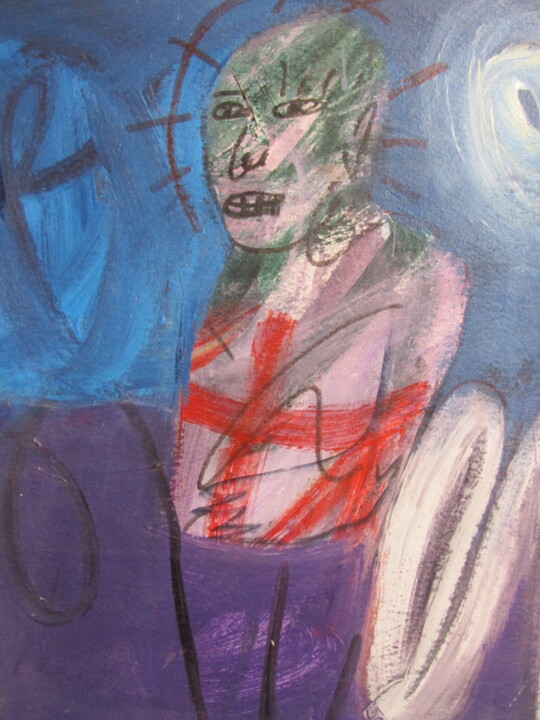 No title 绘画, 26.7x22 in