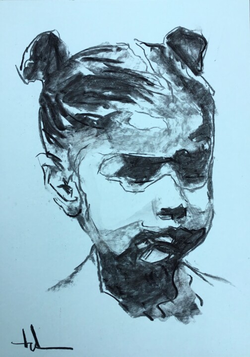 Young Dark New Series #1 图画, 13.4x9.5 in