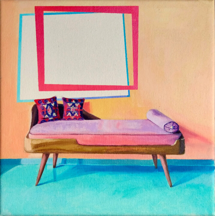 Expectativa 绘画, 12.6x12.6 in