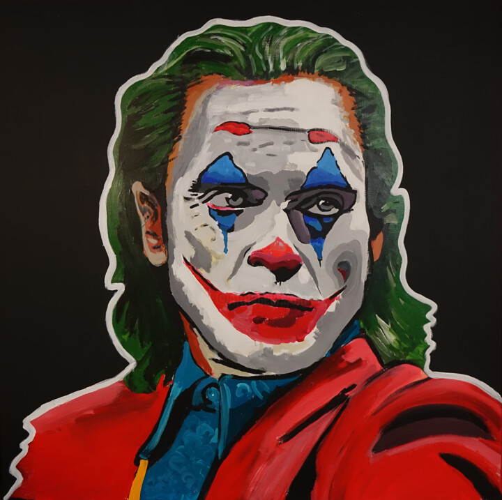 Joker 绘画, 55.1x55.1 in