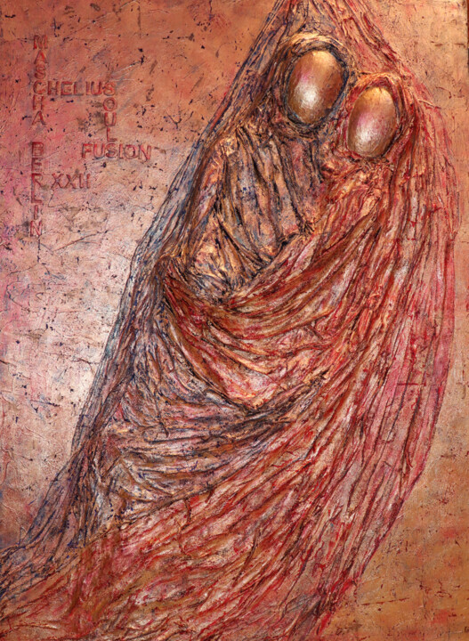 SOULS FUSION 绘画, 55.1x39.4 in