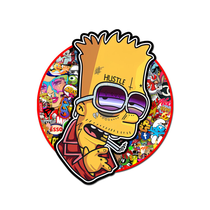 Simpson Round 雕塑, 27.6x24.4 in