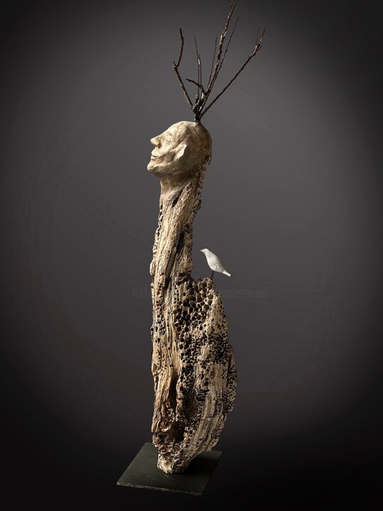 L’Ami des Oiseaux 雕塑, 31.1x14.6 in