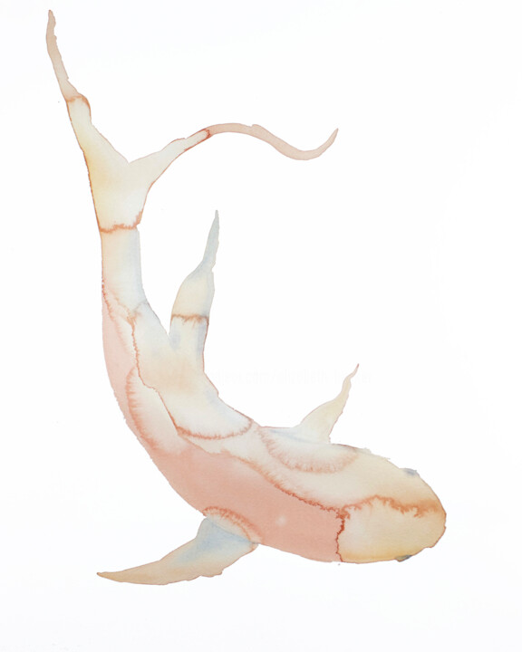 Fish No. 2 绘画, 20x16 in