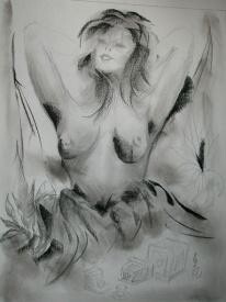 Drawing titled "Array" by An Vuvan, Original Artwork