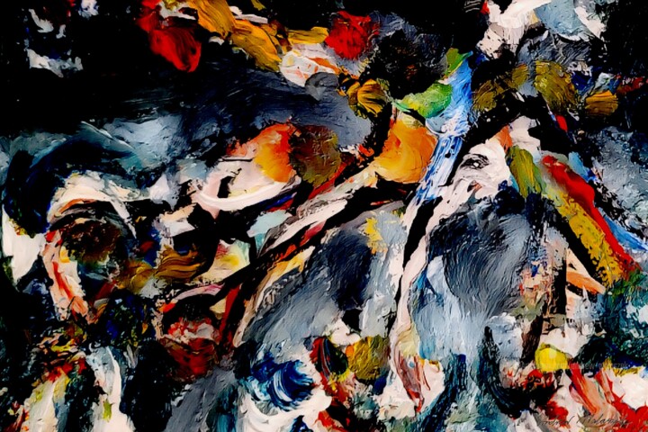 Run 数字艺术, 24x36 in
