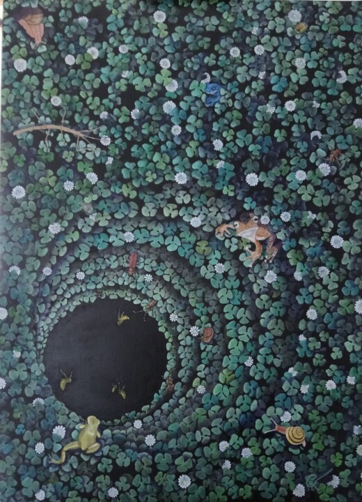 绘画,  39.4x28.7 in 