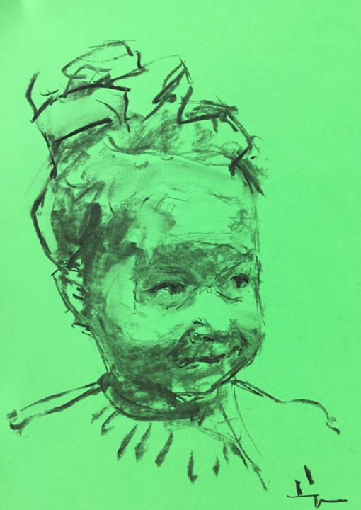Young Dark New Series #3 图画, 13.4x9.5 in