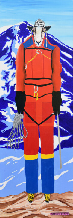 绘画,  14.2x4.7 in 