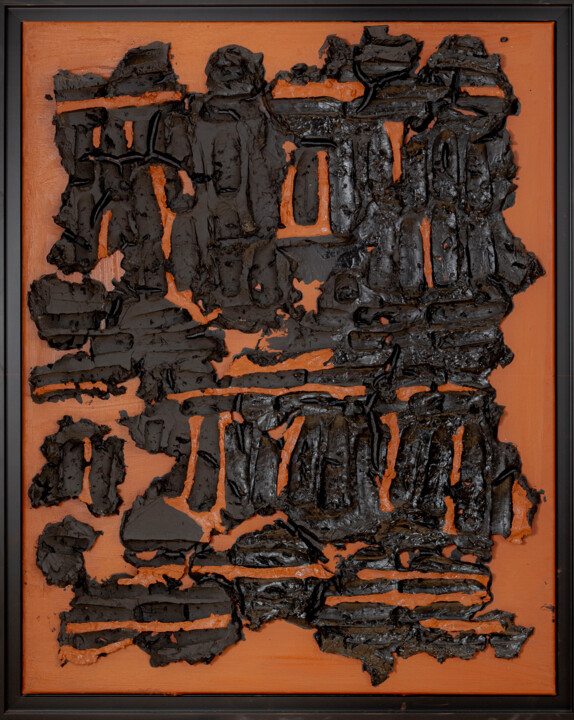 Poésie Chinoise 绘画, 36.2x28.7 in
