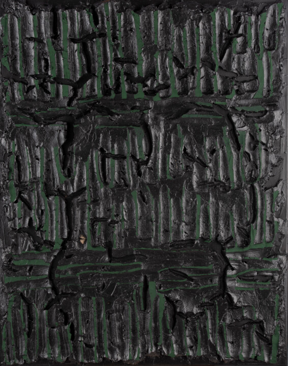 Vert d'écriture 绘画, 36.2x28.7 in