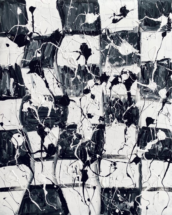 battle 绘画, 39.4x31.5 in