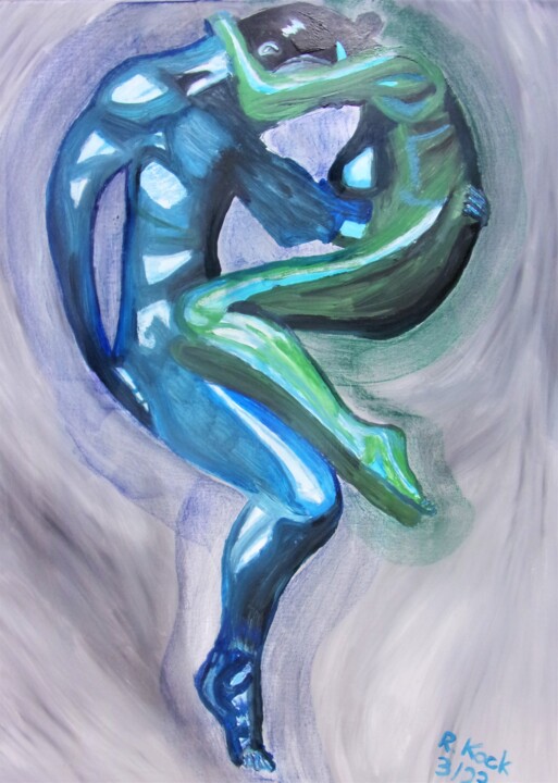 I´m in love with your body 绘画, 31.5x23.6 in