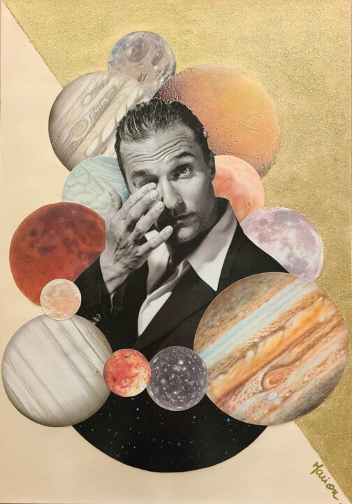 Planète Matthew 拼贴, 20.1x13.8 in