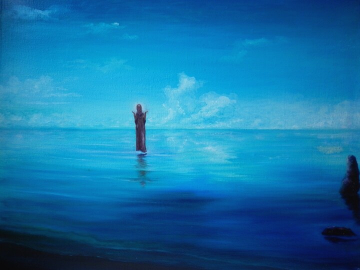 绘画,  14.6x18.5 in 