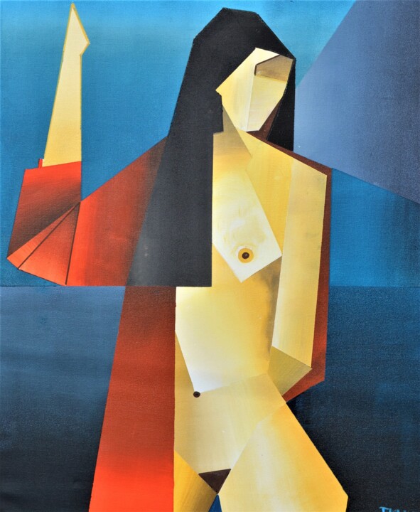 绘画,  22.1x17.7 in 