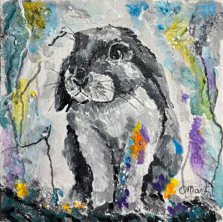 绘画,  5.9x5.9 in 