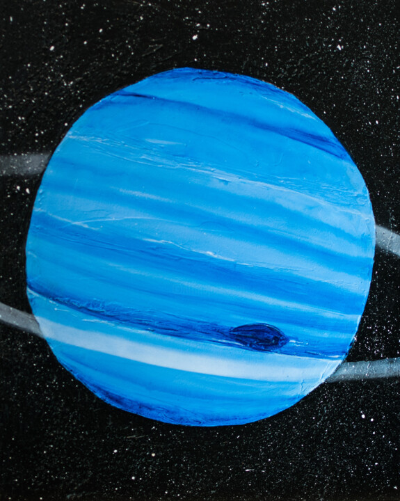 The Neptune 绘画, 19.7x15.8 in