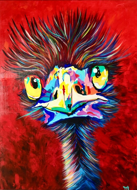 CHICKABOO 绘画, 31.9x23.6 in