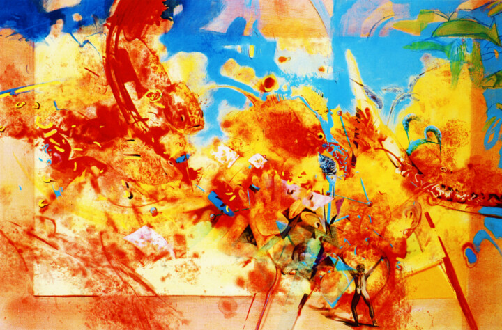 绘画,  39.4x59.1 in 