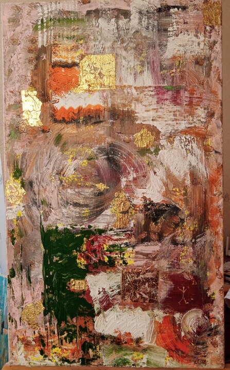 Peinture intitulée "золотой день" par Sergey Potiukh, Œuvre d'art originale, Acrylique