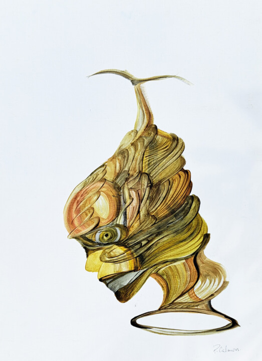 Songes 绘画, 26x16.5 in