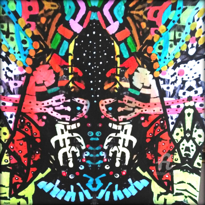 seigneur de Mendès 绘画, 23.6x23.6 in