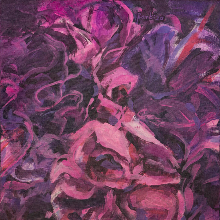 Fuchsia 印花与版画, 11.8x11.8 in