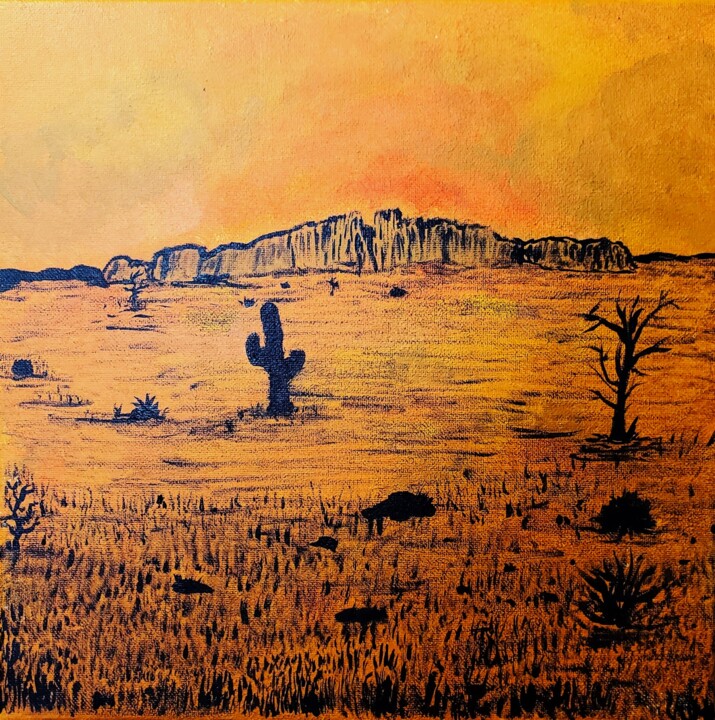 绘画,  12x12 in 
