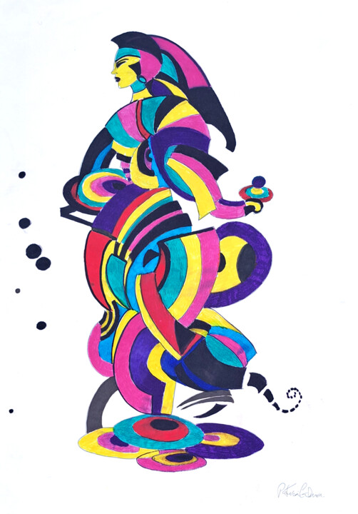 绘画,  23.2x16.7 in 