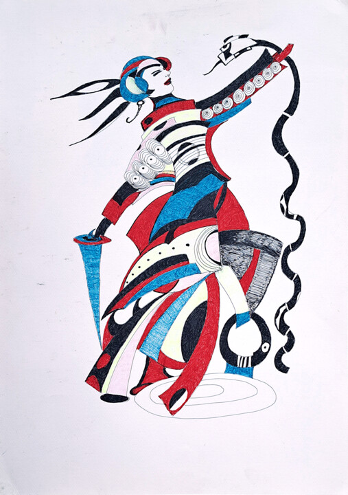 绘画,  23.2x16.7 in 
