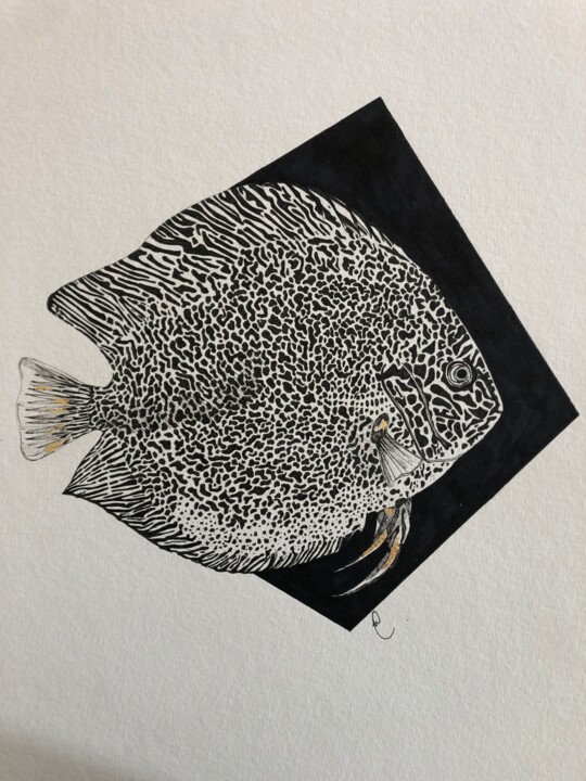 图画,  16.5x11.7 in 