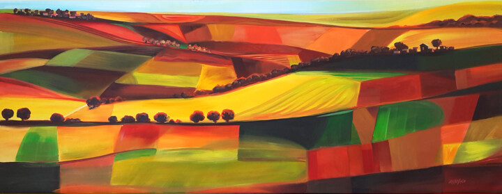 绘画,  24.2x62.6 in 