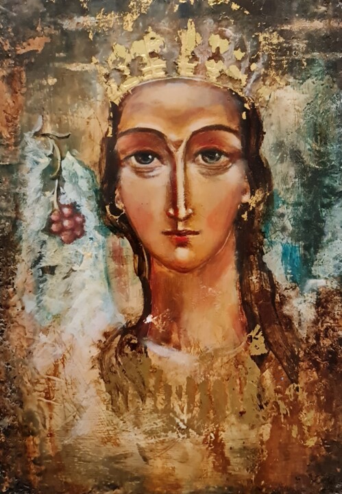Волшебный образ (The memory of beauty) 绘画, 8.5x5.9 in