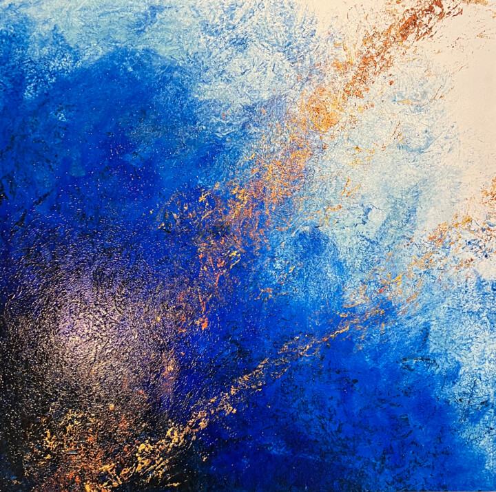 Hymne À la Tempête 绘画, 39.4x39.4 in