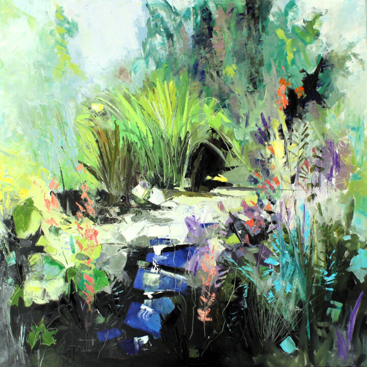 绘画,  35.4x35.4 in 