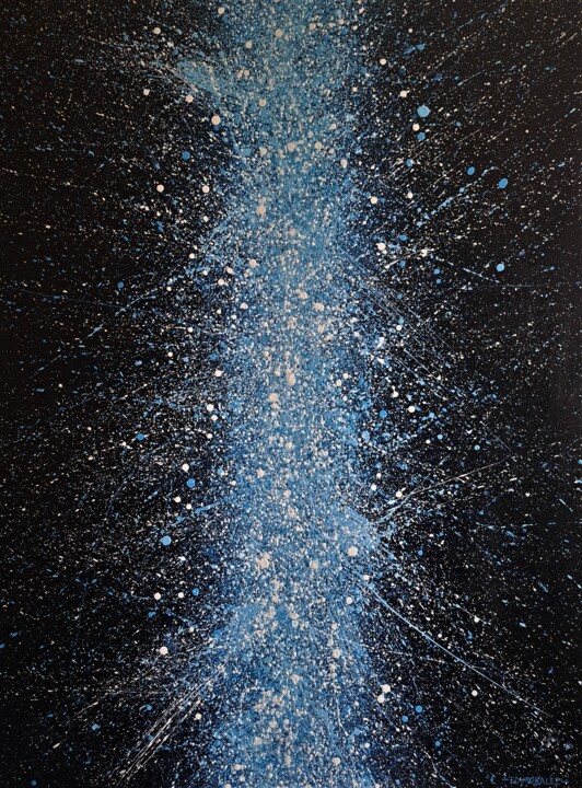THE VOICE 绘画, 40x30 in