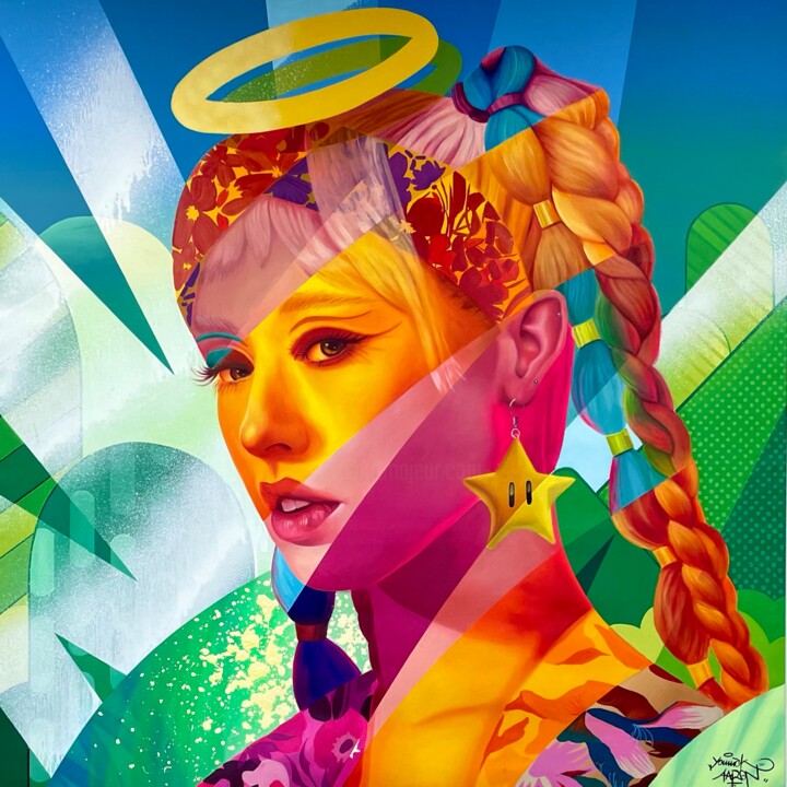 MRY'S WRLD 绘画, 78.7x78.7 in