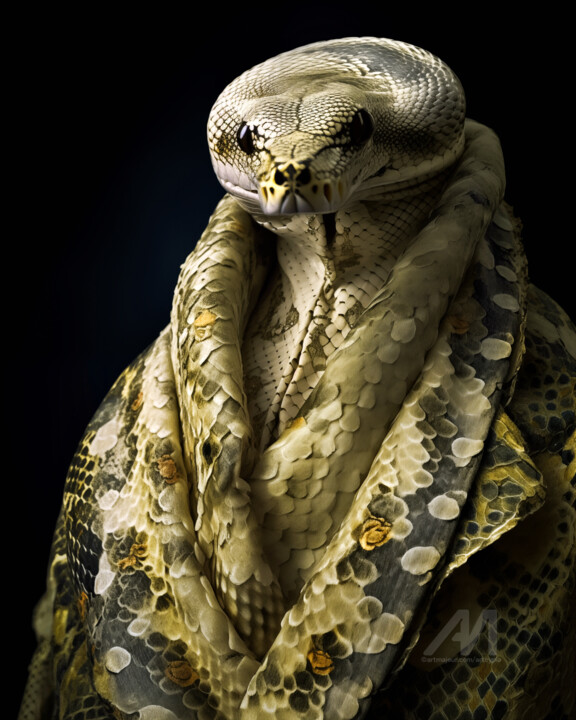 Mister Snake 数字艺术