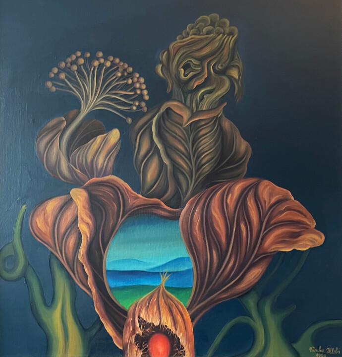 绘画,  38.6x38.6 in 