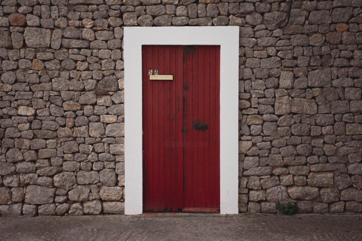 摄影 标题为“The red door” 由Daniel Capita Merino, 原创艺术品, 数码摄影