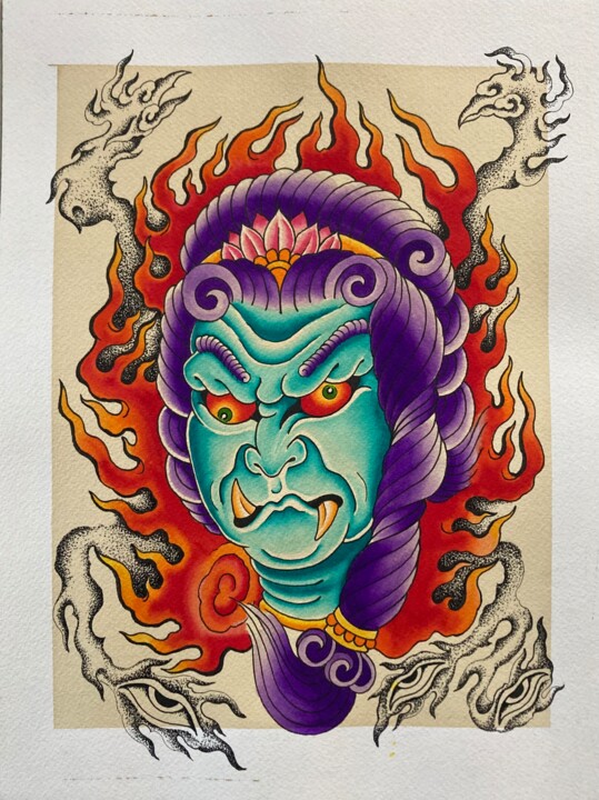 绘画,  12.2x9.1 in 