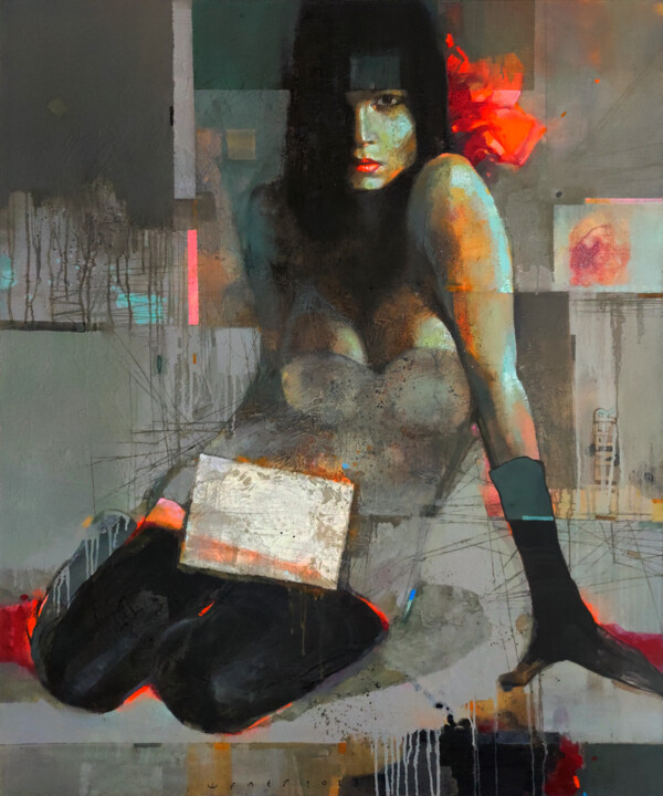 绘画,  47.2x39.4 in 