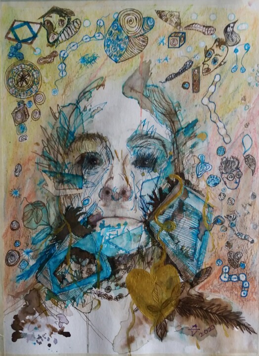 Die Falle II 图画, 18.9x14.2 in