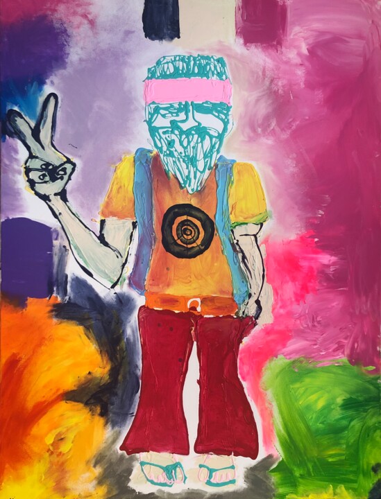 绘画,  48x36 in 
