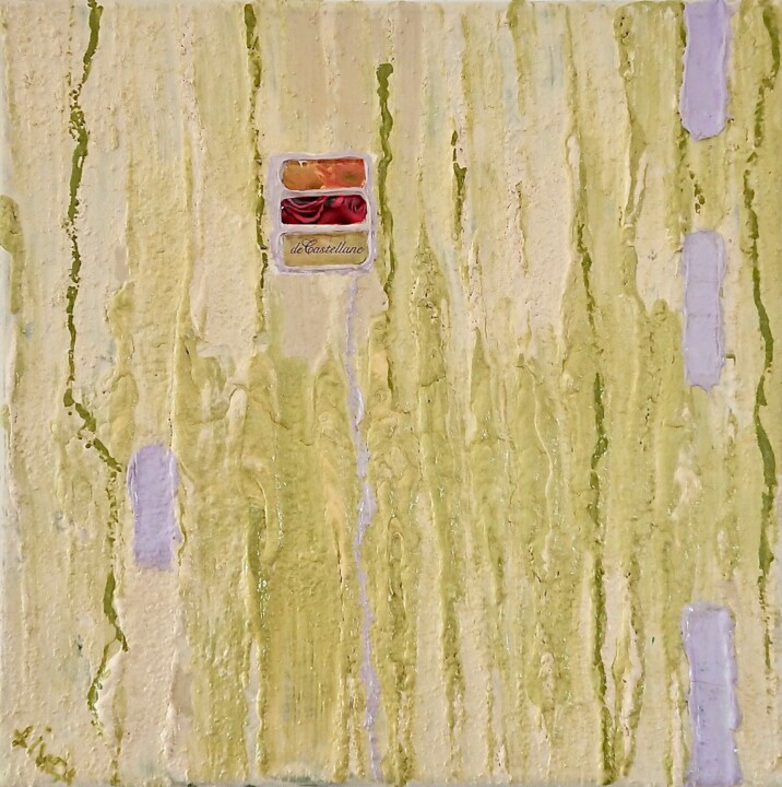 Peinture intitulée "Champagne" par Georges Lievre, Œuvre d'art originale, Acrylique