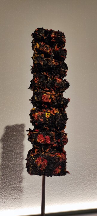雕塑,  17.7x5.1 in 