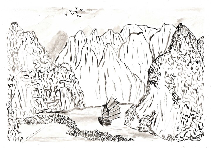 绘画,  8.3x11.7 in 